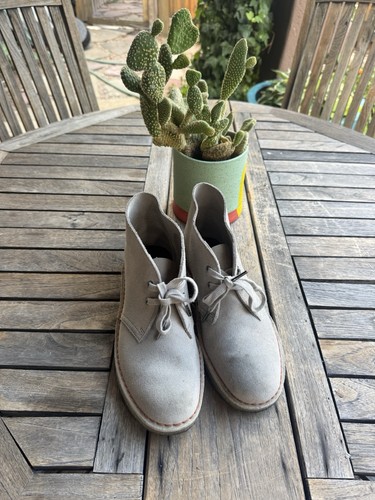 Clark desert boots - boots, sand