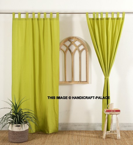 Solid neon green cotton - green,