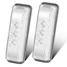 2pc 3-LED Side Marker Light Caravan Truck Camper Trailer Outline Lamp Waterproof