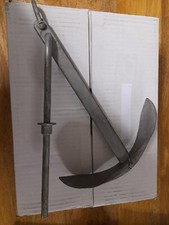 small boat anchor Pat.App.For vintage antique 
