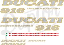 Ducati 916 Desmoquattro Vinyl graphics stickers decals livery kit