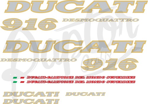 Ducati 916 desmoquattro - 916,