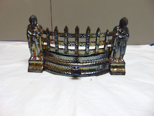 Lustre Ware Cast Iron Fire Front Fret  Fire Accessories ref 804D