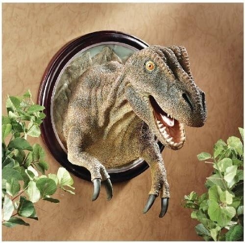 Rex dinosaur trophy wall - trophy,