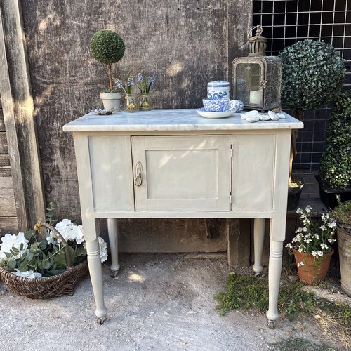 Grey painted antique - grey,