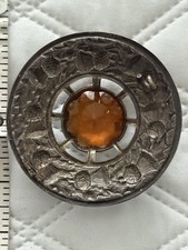 Scottish Plaid Brooch For Kilt