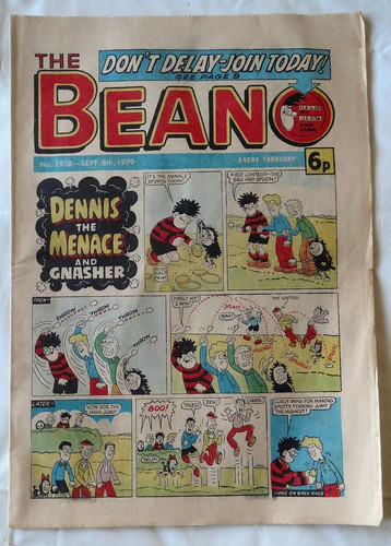 The christmas beano comic - christmas,