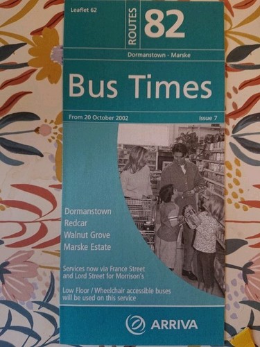 Arriva north east - north, timetable