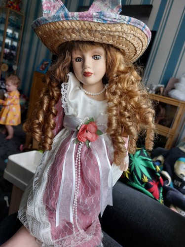 Porcelain doll knightsbridge - porcelain, doll,