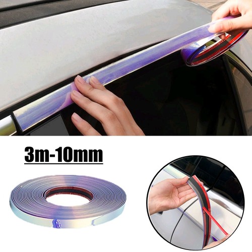 Car door colorful chrome - colorful,