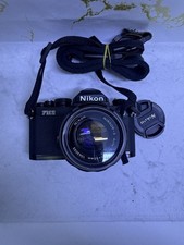 Nikon FM2N 35mm Film SLR Manual Camera Black With Lens