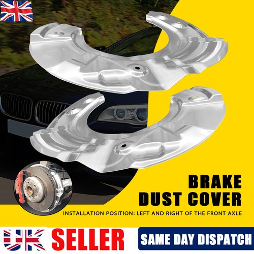Front brake disc dust - 2x, cover