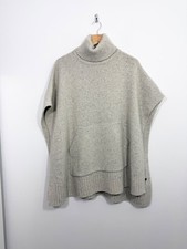 Whistles Beige Knitted Cape