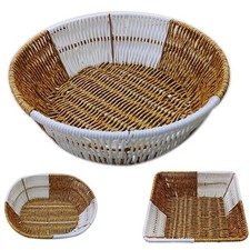 Wicker Bamboo Basket Kitchen