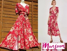 BNWT Monsoon Bex Size 22 Red