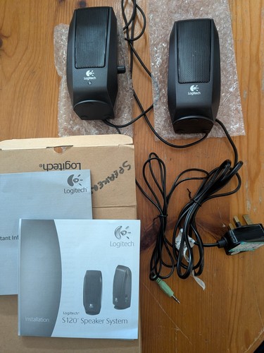 Logitech s120 speakers - logitech, pat