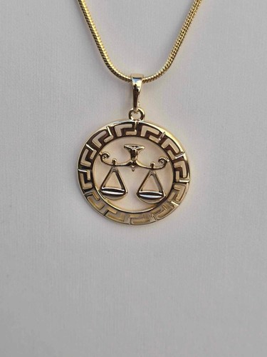 Gold plated libra - gold,