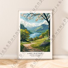 Lake district wall print - district,
