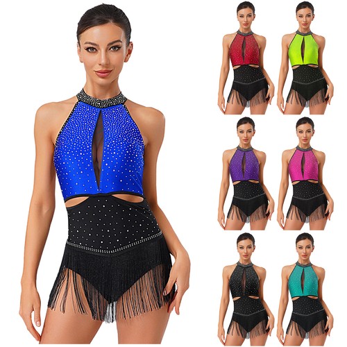 Womens tassel dance leotard - dance,
