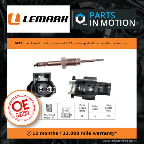 Exhaust temperature sensor - temperature,