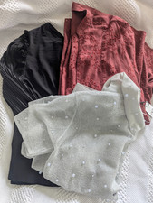 Zara Women’s Blouse Bundle Sizes Small Medium 8 10 12 Stylish Tops