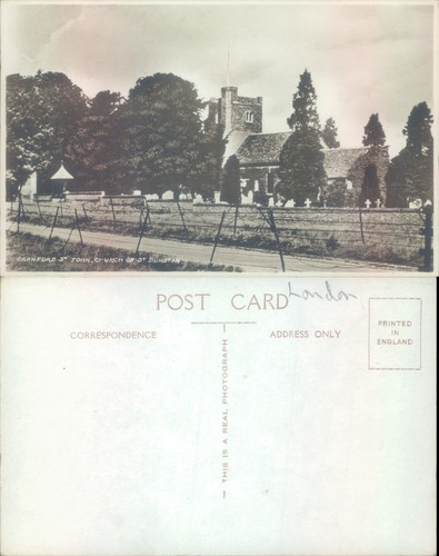 Church dunstan cranford - st,