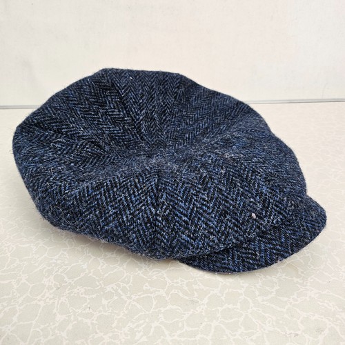 Harris tweed mens flat cap - harris,