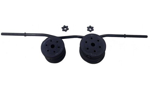 Opti curl vinyl barbell - opti,