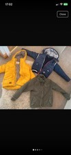 Bundle 3 x jackets coats age