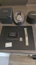 Citizen Gents Sports Black Dial Eco-Drive Bracelet Watch AW0050-82E