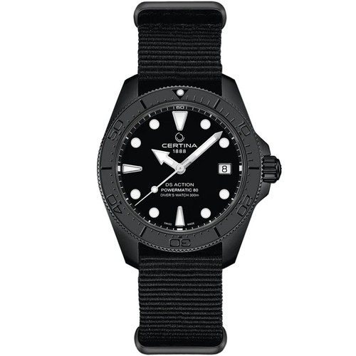 Certina action diver 38mm - ds,