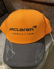 Mclaren cap hand signed - f1,