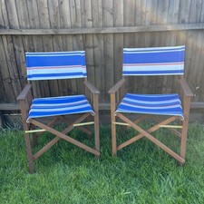 Pair Of Directors Chairs With