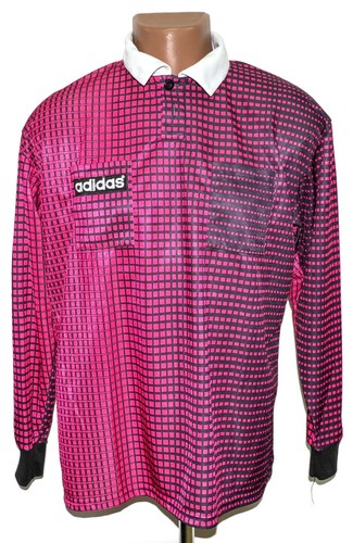 Adidas 1990 pink referee - 1990's,
