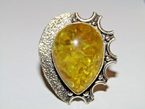 Baltic amber rings - baltic,