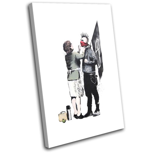 Punk and mum graffiti banksy - punk,