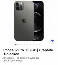 iPhone 12 Pro 512 Gb, Box Opened Phone Never Used