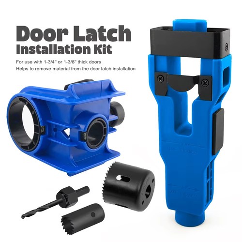 Door lock installation - door,