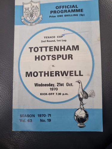Tottenham hotspur motherwell - tottenham, v
