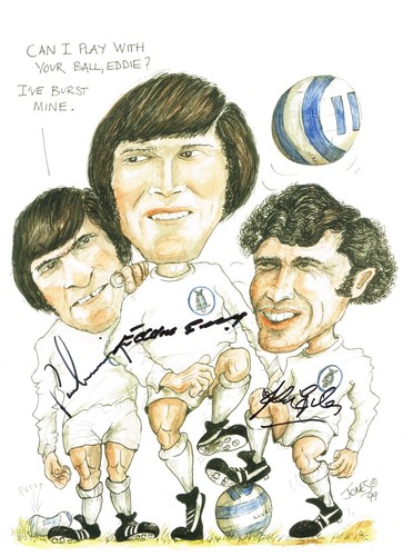 Multi signed leeds united - signed,