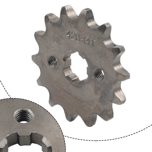 420chain 17mm 14t front - 420chain,