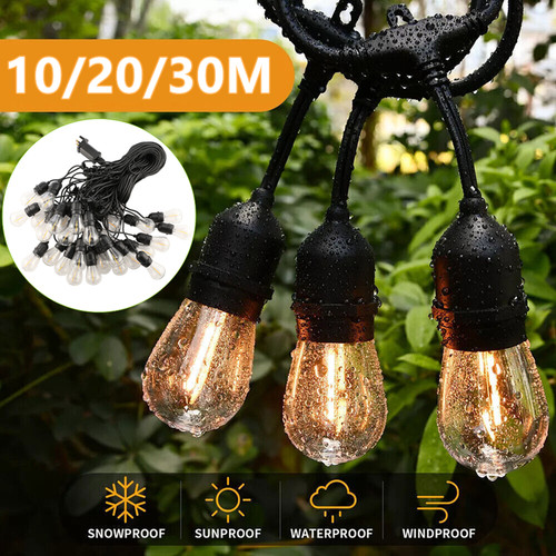 30m festoon string light - string,
