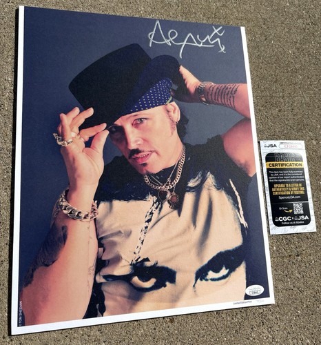 Adam ant signed - signed, jsa