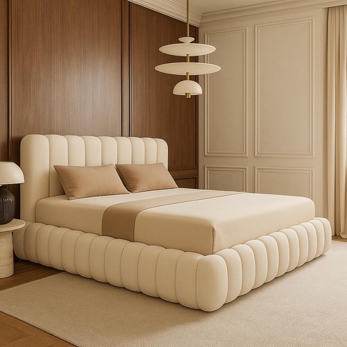 Luxury cloud teddy boucle - cloud,