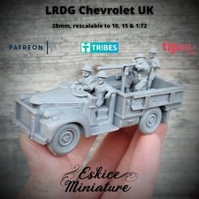 WWII British LRDG Chevrolet