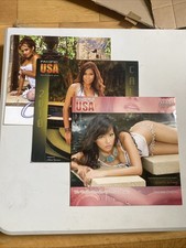 3x Glamour Asian Models Calendars (job lot/bundle/lingerie/swimsuit/pacific USA)