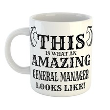 Well Earned - AMAZING GENERAL MANAGER LOOKS LIKE Mug - Brilliant Treat Idea