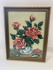 Vintage Floral Rose Tapestry