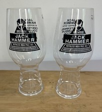 Brewdog Jack Hammer 2/3 Pint Glass Hardly Been Used  VGC and Rare