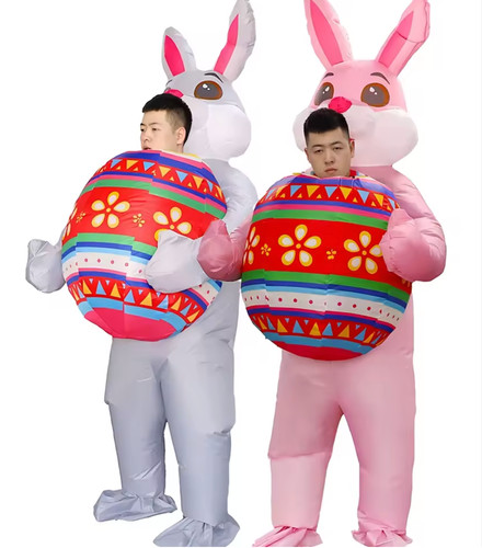 Adult inflatable rabbit - adult,